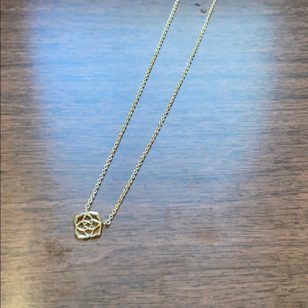 Kendra Scott Gold Necklace